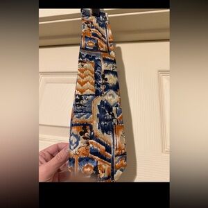 VTG/Retired Disney Unlimited MICKEY MOUSE Hidden Tie Dye Neck Tie UNIQUE
